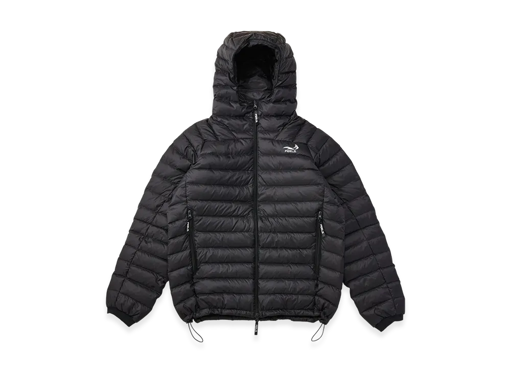 FEELS. Shell Down Jacket "Black"
