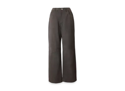 FEELS. Suede Touch Pants "Charcoal Gray"