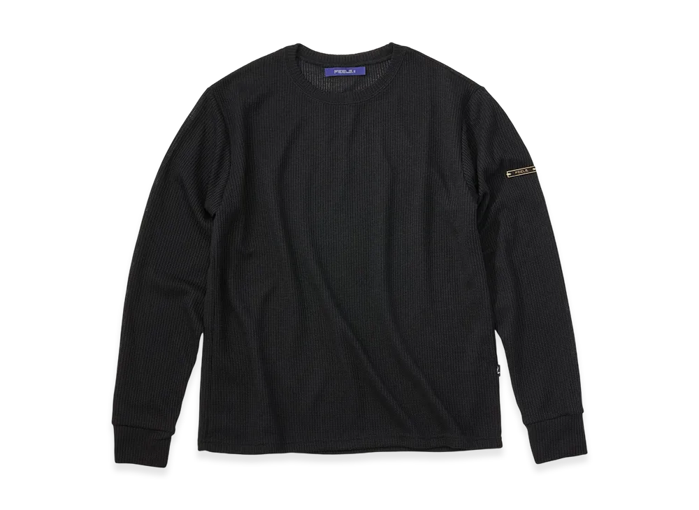 FEELS. Thermal Shirt "Black"