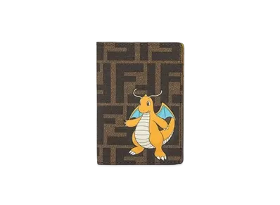 Pokemon x Fragment x FENDI Dragonite Card Case FF Fabric Isetan Shinjuku Store Men's Building 1F The Stage Limited "Brown"