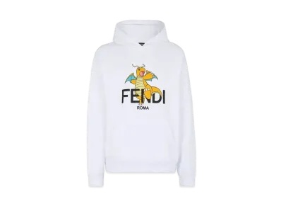 Pokemon x Fragment x FENDI Men's Dragonite Sweatshirt "White"