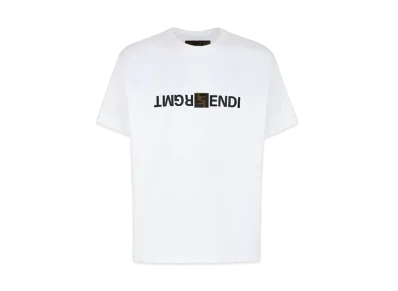 Fragment x FENDI Men's Logo T-shirt "White"
