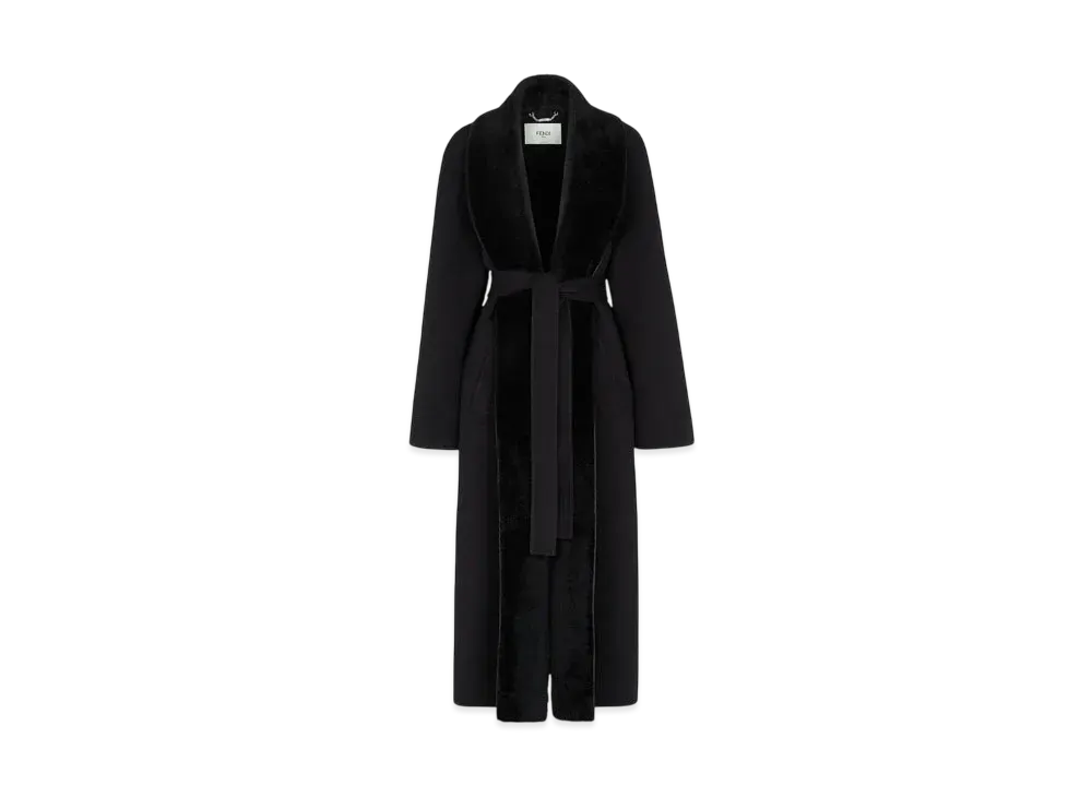 FENDI Women's Wool Coat "Black"