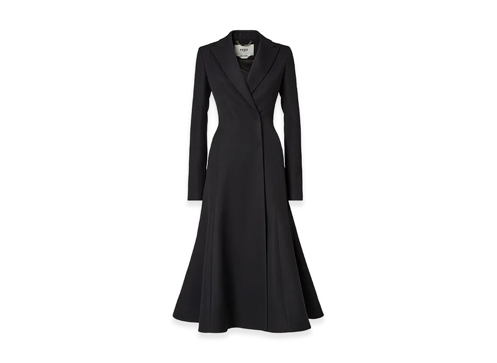 FENDI Women's Wool Coat "Black"