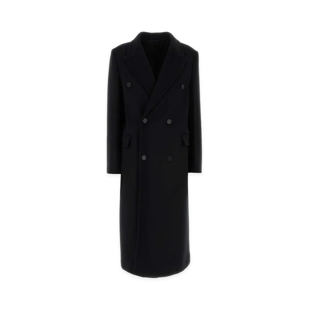 FENDI Women's Wool Blend Coat "Black"