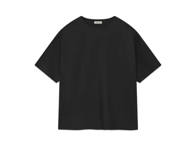FEAR OF GOD Wool Mohair Relaxed Tee "Black"