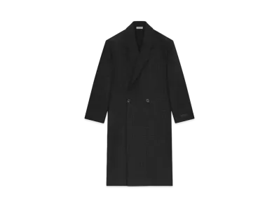 FEAR OF GOD Wool Jacquard Classic Overcoat "Black"