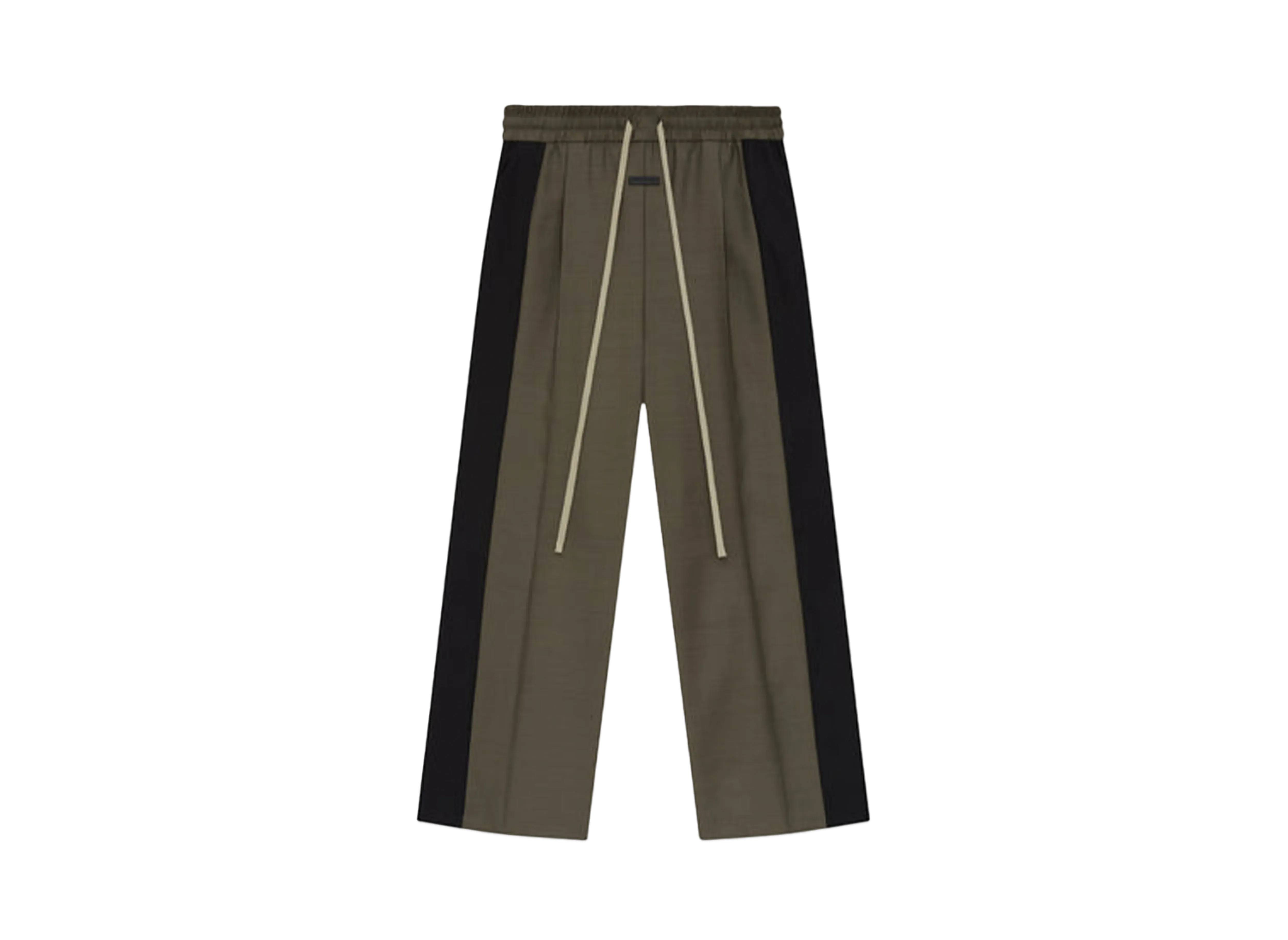 FEAR OF GOD Wool Silk Side Stripe Pants "Wood"