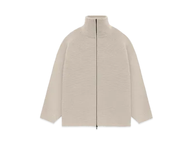 FEAR OF GOD Heavy Ottoman Full Zip Sweater "Beige"