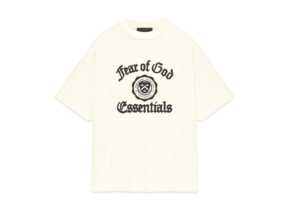 FEAR OF GOD Essential It's A Black College Thing Tee "White"