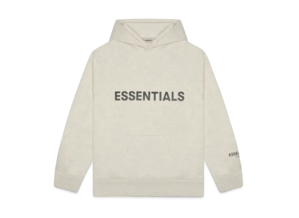 フィア オブ ゴッド 3D シリコン アップリケ プルオーバー フーディー "オート ミールヘザー"