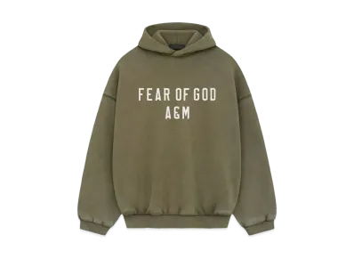 FEAR OF GOD Essentials Heavy Fleece Hoodie "Military"