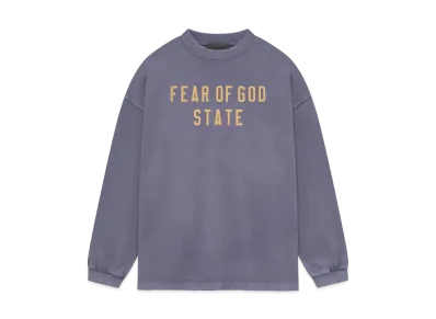 FEAR OF GOD Essential Heavy Longsleeve Tee "Lavender"