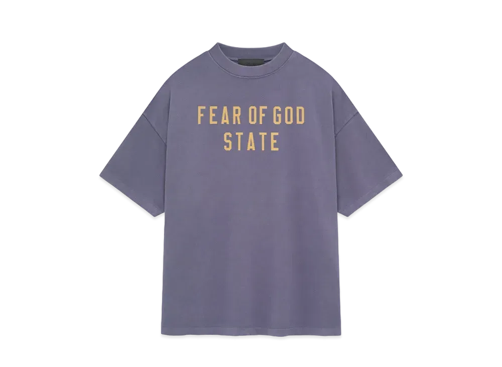FEAR OF GOD Essential Heavy Crewneck Tee "Lavender"