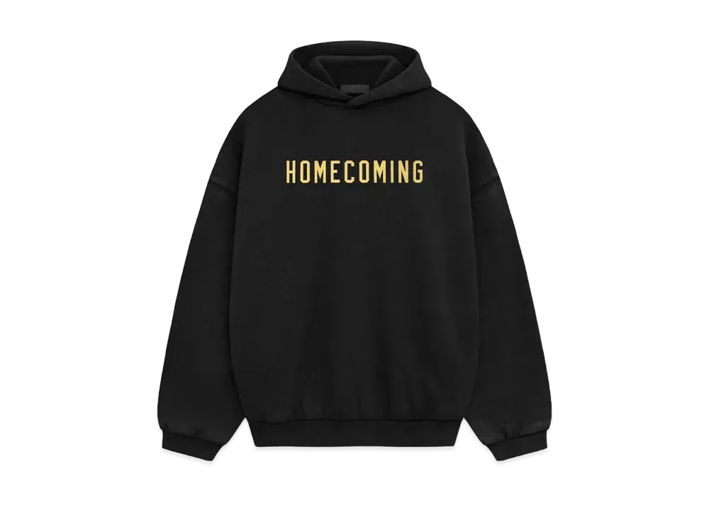 FEAR OF GOD Essentials Heavy Fleece Hoodie "Black"