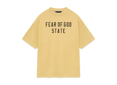 FEAR OF GOD Essential Heavy Crewneck Tee "Amber"