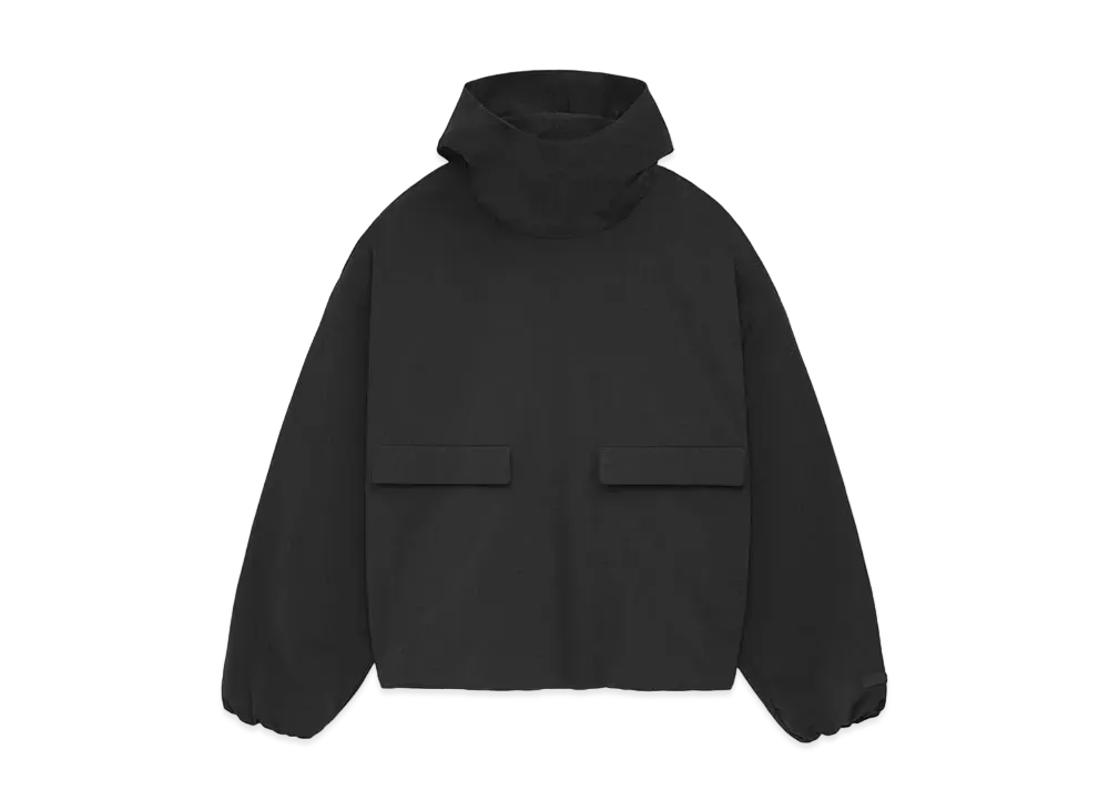 FEAR OF GOD Essential Military Nylon Hooded Anorak "Black"