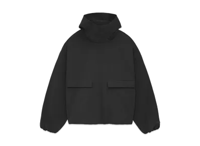 FEAR OF GOD Essential Military Nylon Hooded Anorak "Black"