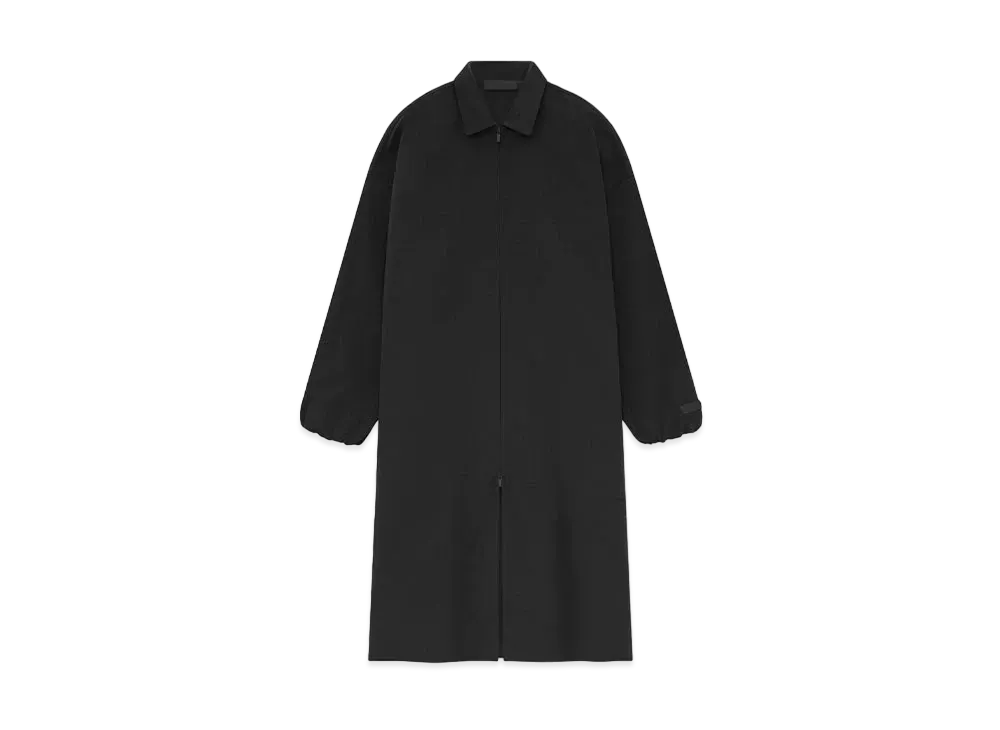 FEAR OF GOD Essential Military Nylon Trench Jacket "Black"