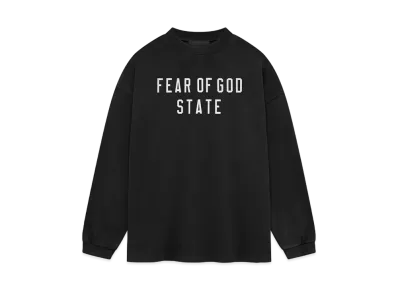 FEAR OF GOD Essential Heavy Longsleeve Tee "Black"