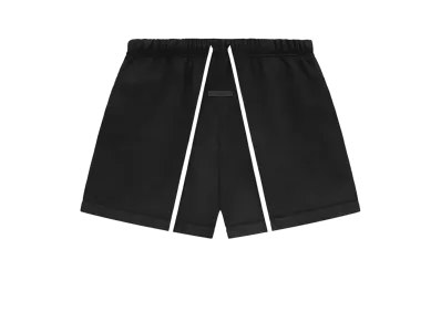 FEAR OF GOD Essentials Heavy Fleece Soccer Short "Black"