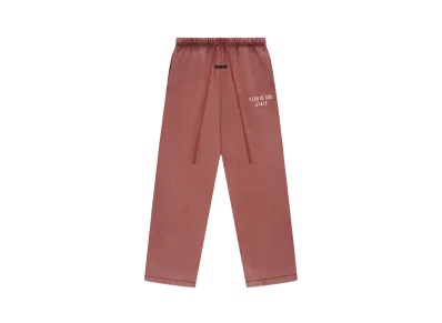 FEAR OF GOD Essentials Heavy Fleece Relaxed Sweatpant "Crimson"