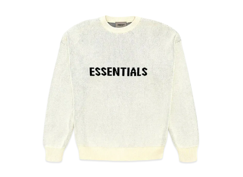 FEAR OF GOD ESSENTIALS Knit Sweater "Buttercream"