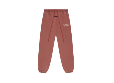 FEAR OF GOD Essentials Heavy Fleece Sweatpant "Crimson"