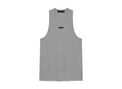 FEAR OF GOD Essentials Ribbed Tank "Dark Heather"