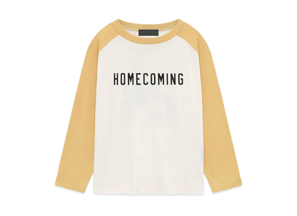 FEAR OF GOD Essentials Womens Tri-Blend Baseball Shirt "Amber"