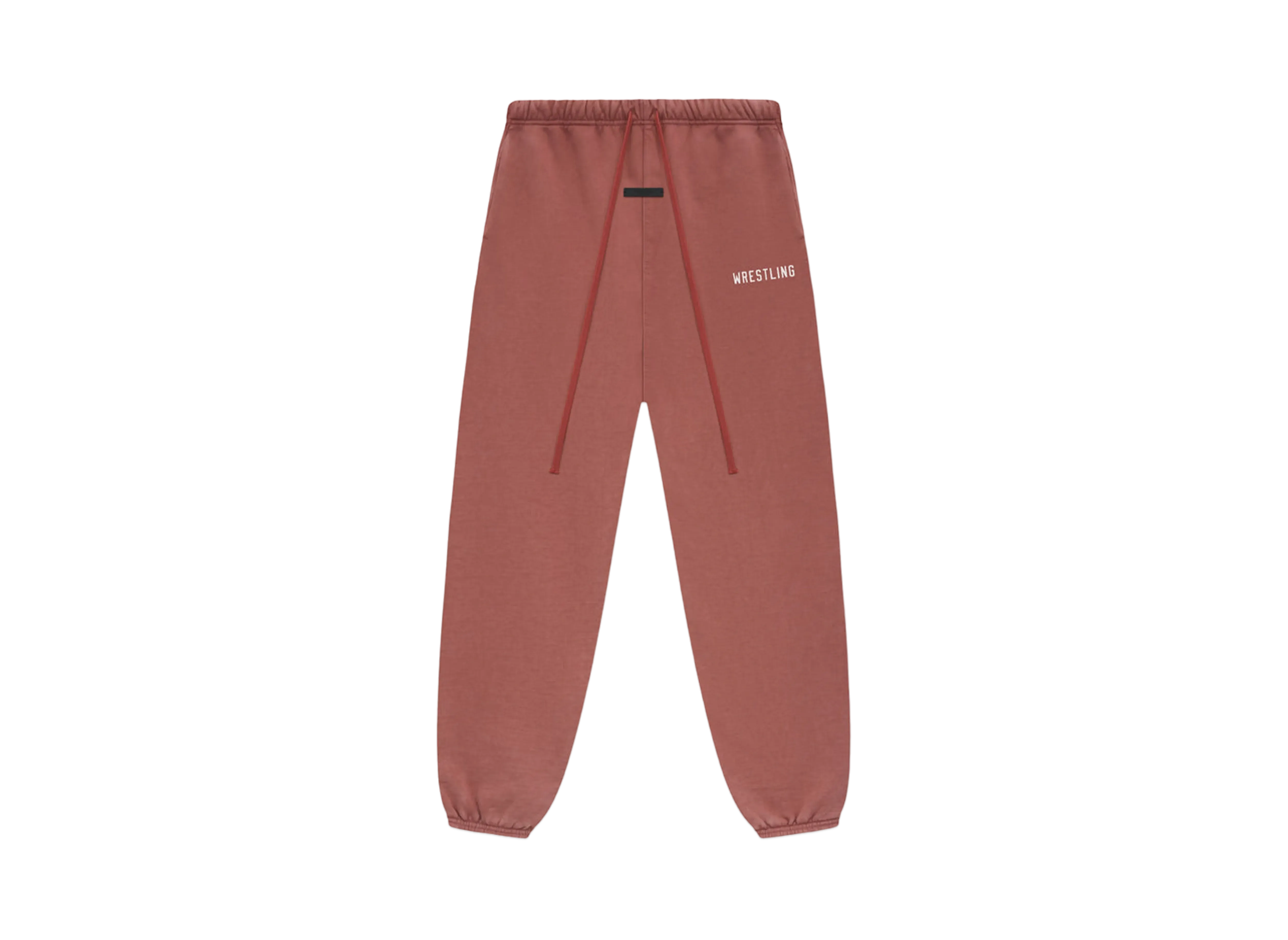 FEAR OF GOD Essentials Womens Heavy Fleece Sweatpant "Crimson"