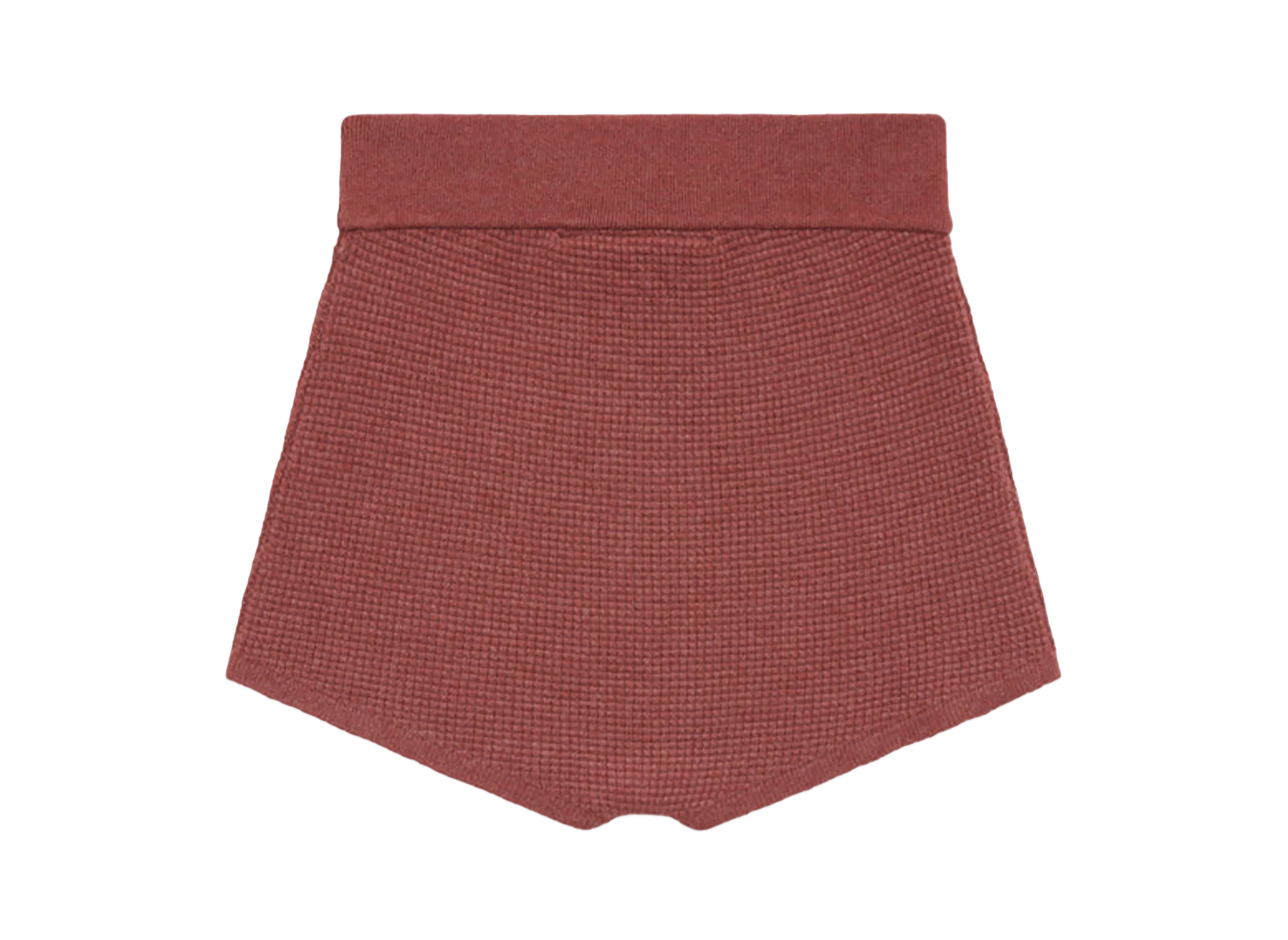 FEAR OF GOD Essentials Womens Waffle Boy Short "Crimson"