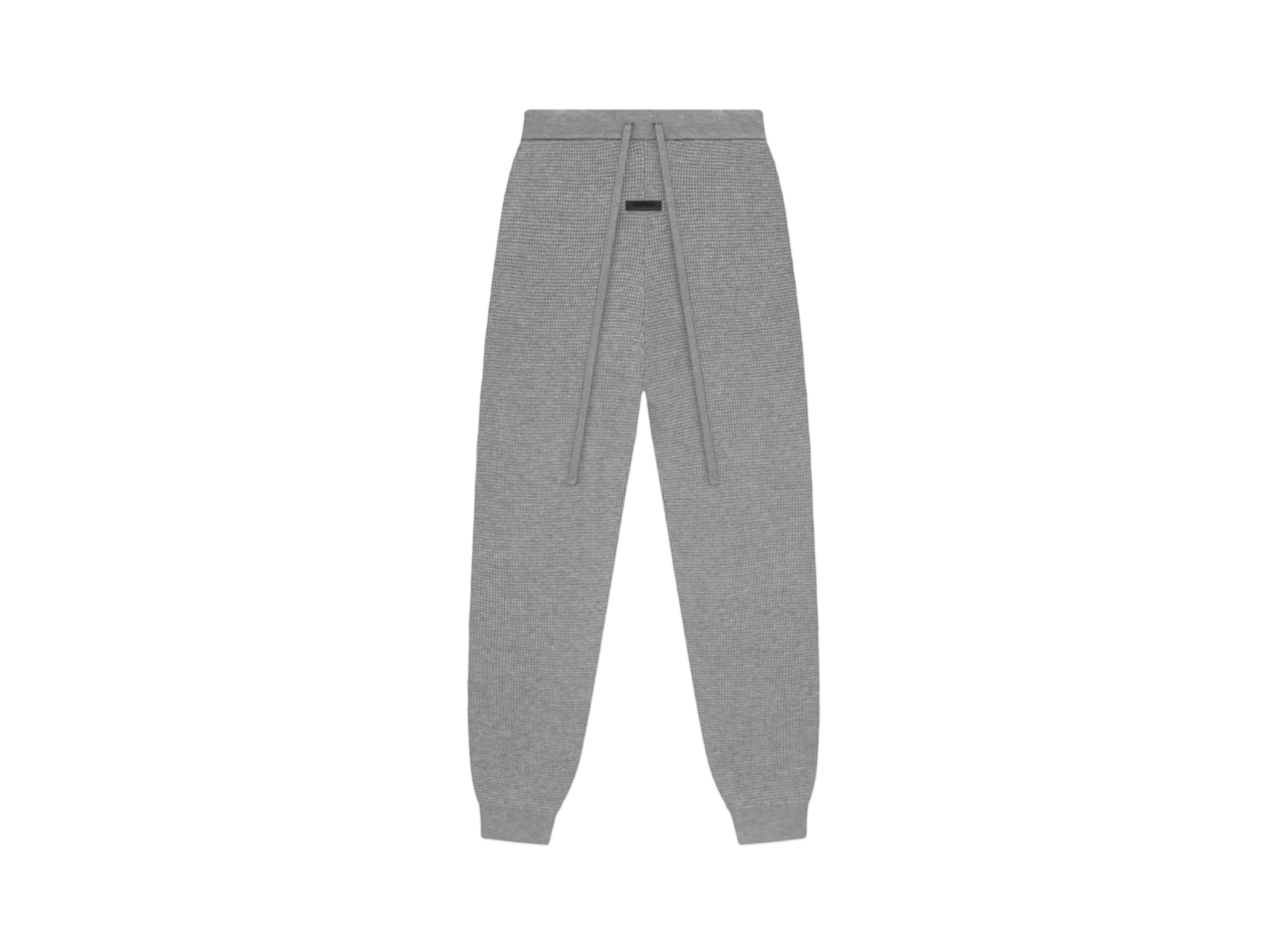 FEAR OF GOD Essentials Womens Waffle Fitted Sweatpant "Dark Heather"