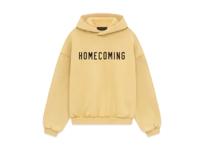 FEAR OF GOD Essentials Kids Heavy Fleece Hoodie "Amber"