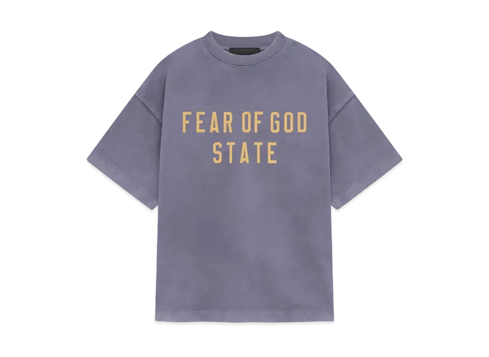 FEAR OF GOD Essentials Kids Heavy Crewneck Tee "Lavender"