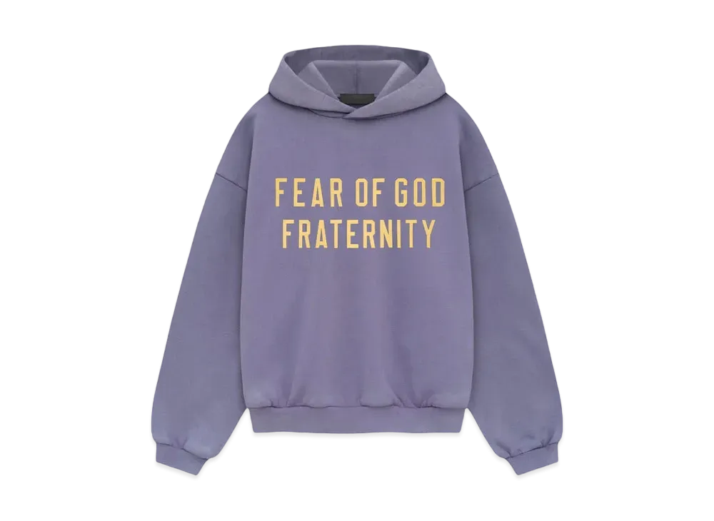 FEAR OF GOD Essentials Kids Heavy Fleece Hoodie "Lavender"