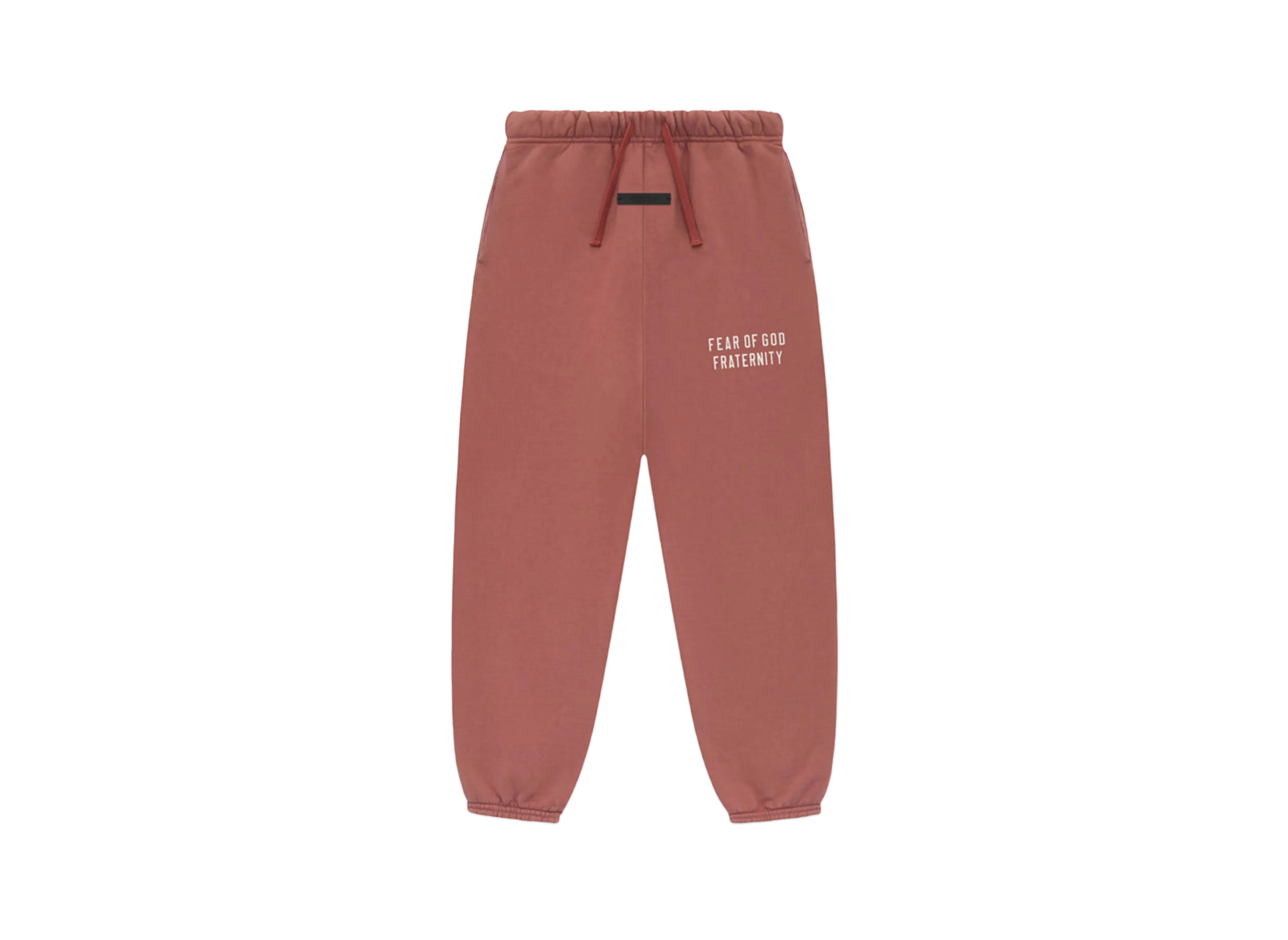 FEAR OF GOD Essentials Kids Heavy Fleece Sweatpant "Crimson"