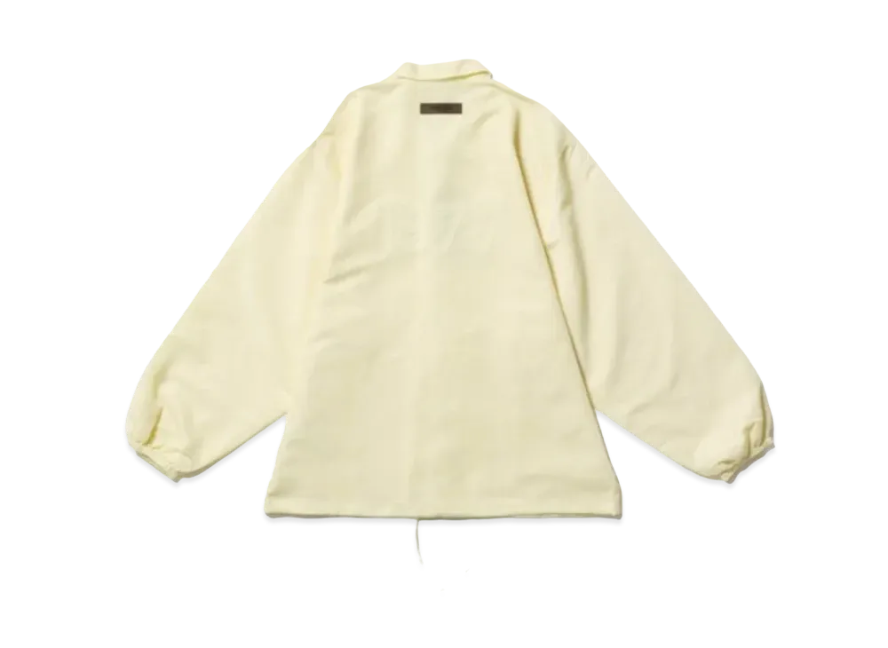 FEAR OF GOD Essentials Coaches Jacket "Light Yellow"