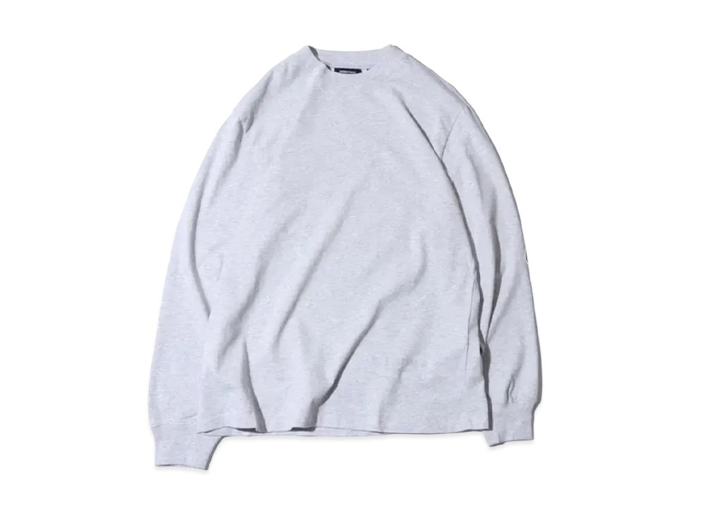 FEAR OF GOD ESSENTIALS RLCT Logo LS Tee "Heather Gray"