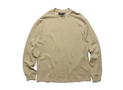 FEAR OF GOD ESSENTIALS RLCT Logo LS Tee "Beige"