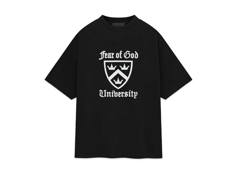 FEAR OF GOD Essentials Heavy Crewneck Tee "Black"