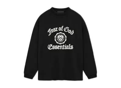 FEAR OF GOD Essentials Heavy Longsleeve Tee "Black"