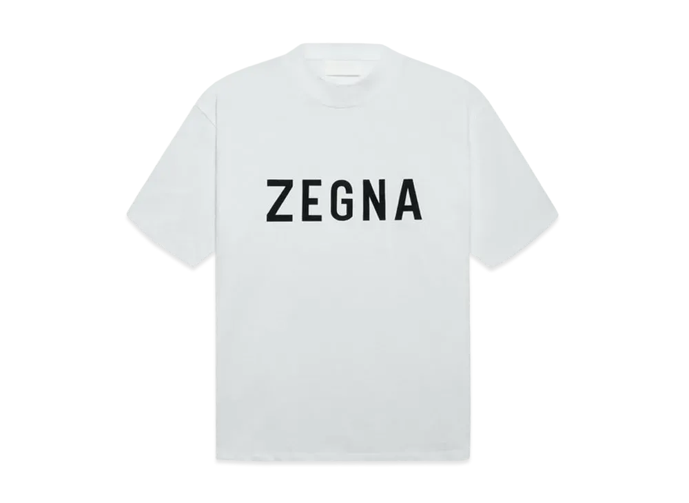 FEAR OF GOD / Ermenegildo Zegna Cotton T-Shirt "White"