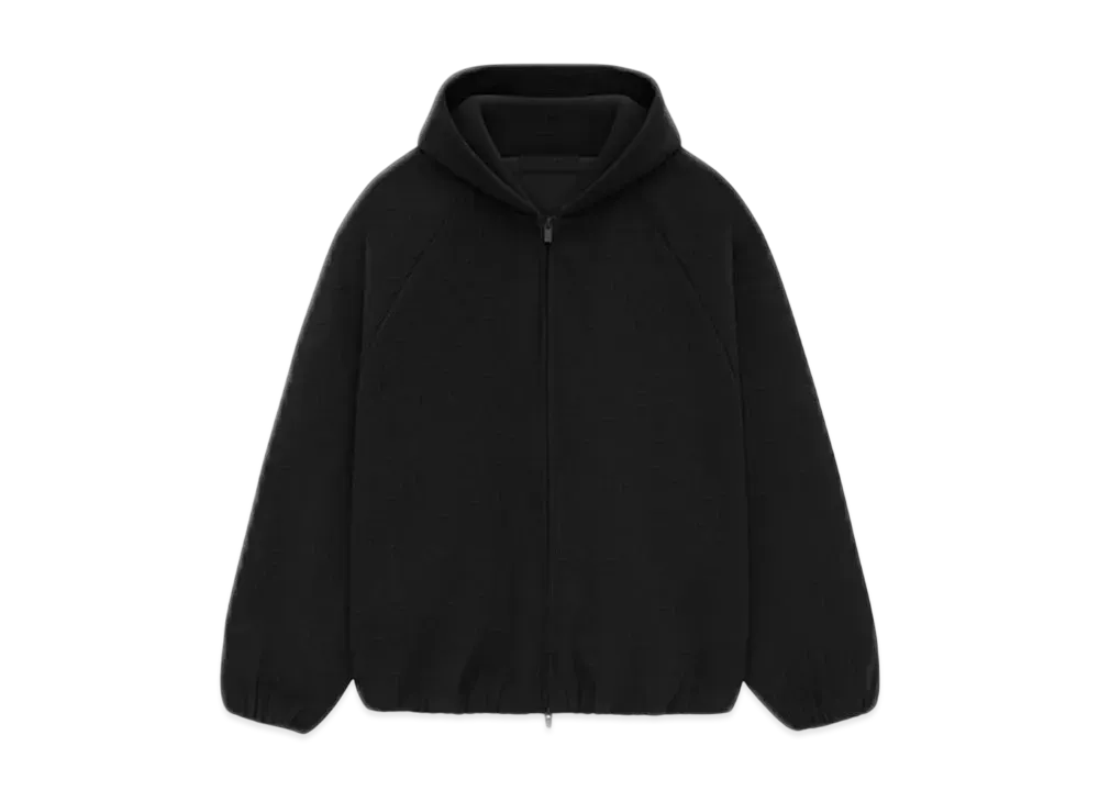 FEAR OF GOD Essentials Brushed Hooded Bomber "Black"
