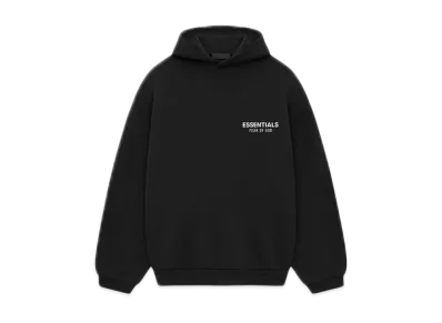 FEAR OF GOD Essentials Fleece Hoodie "Black"