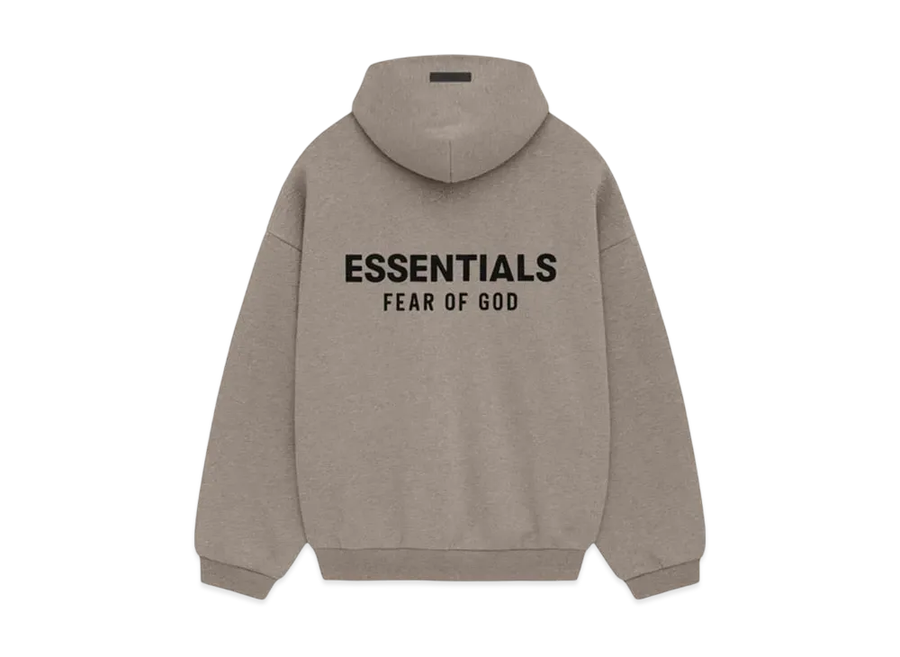 FEAR OF GOD Essentials Fleece Hoodie "Heather Gray"