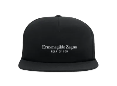 FEAR OF GOD / Ermenegildo Zegna Cotton Baseball Hat "Black"