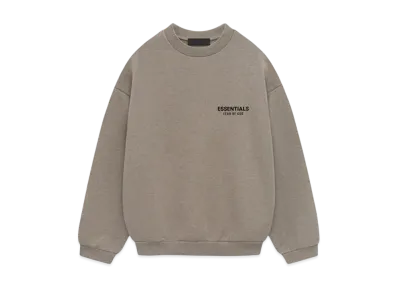 FEAR OF GOD Essentials Fleece Crewneck "Heather Gray"