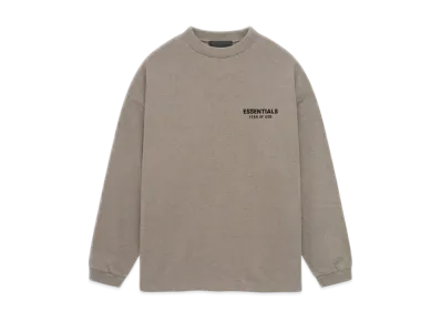 FEAR OF GOD Essentials Jersey Long Sleeve T-Shirt "Heather Gray"