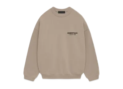 FEAR OF GOD Essentials Fleece Crewneck "Desert Sand"